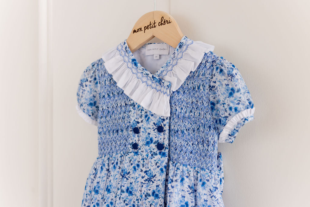 Camille Hand-Smocked Dress