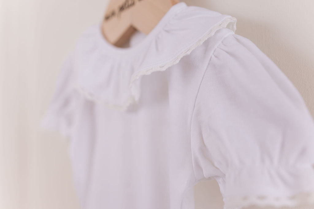 Élodie Frill Collar Bodysuit