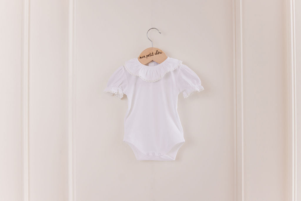 Élodie Frill Collar Bodysuit
