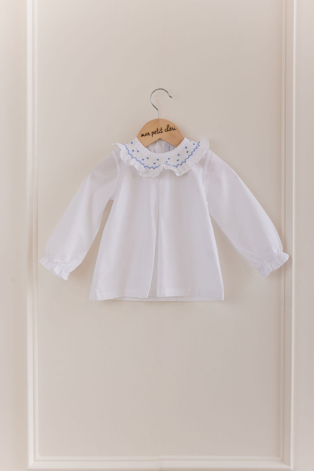 Colette Smocked Frill Collar Blouse