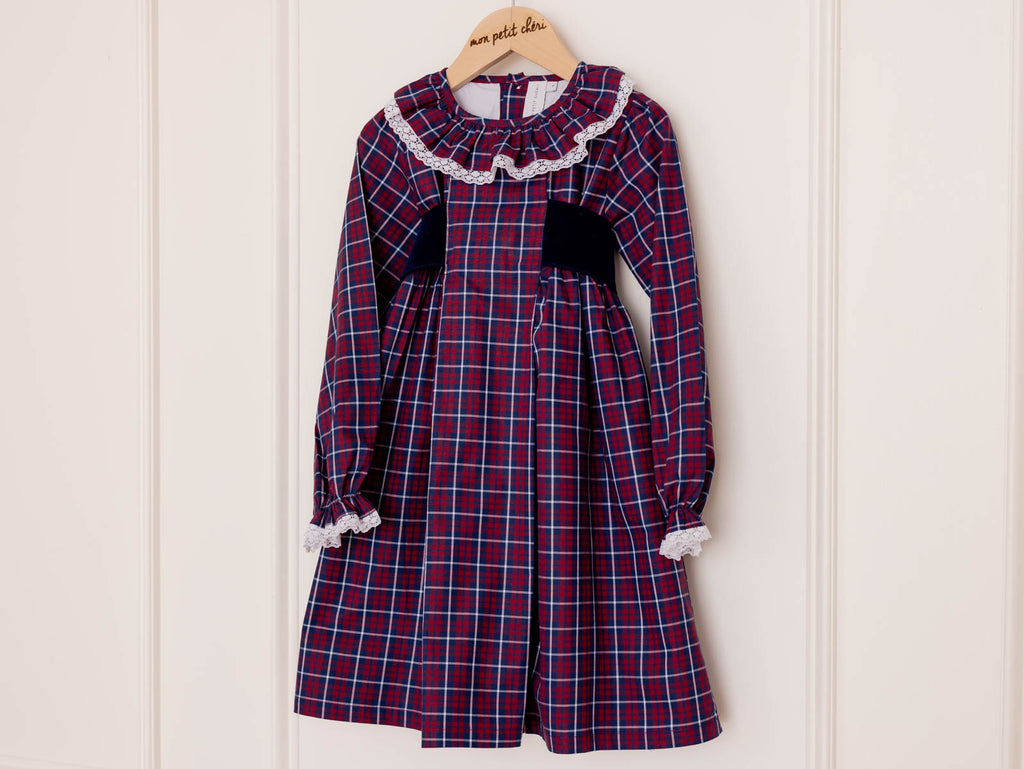 The Madeleine Tartan Dress