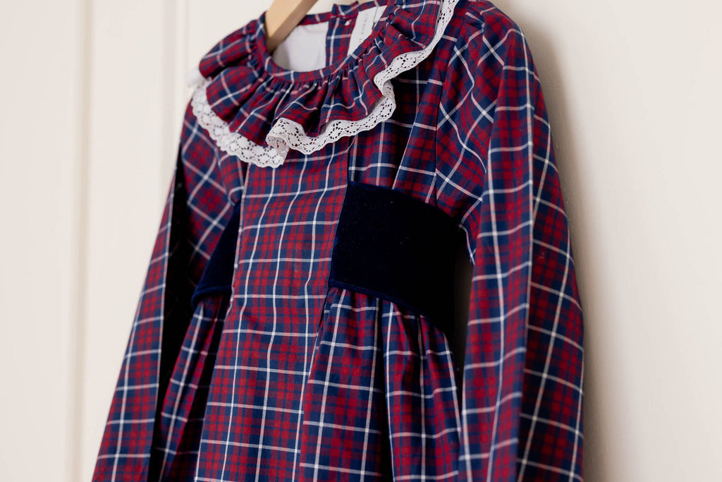 The Madeleine Tartan Dress