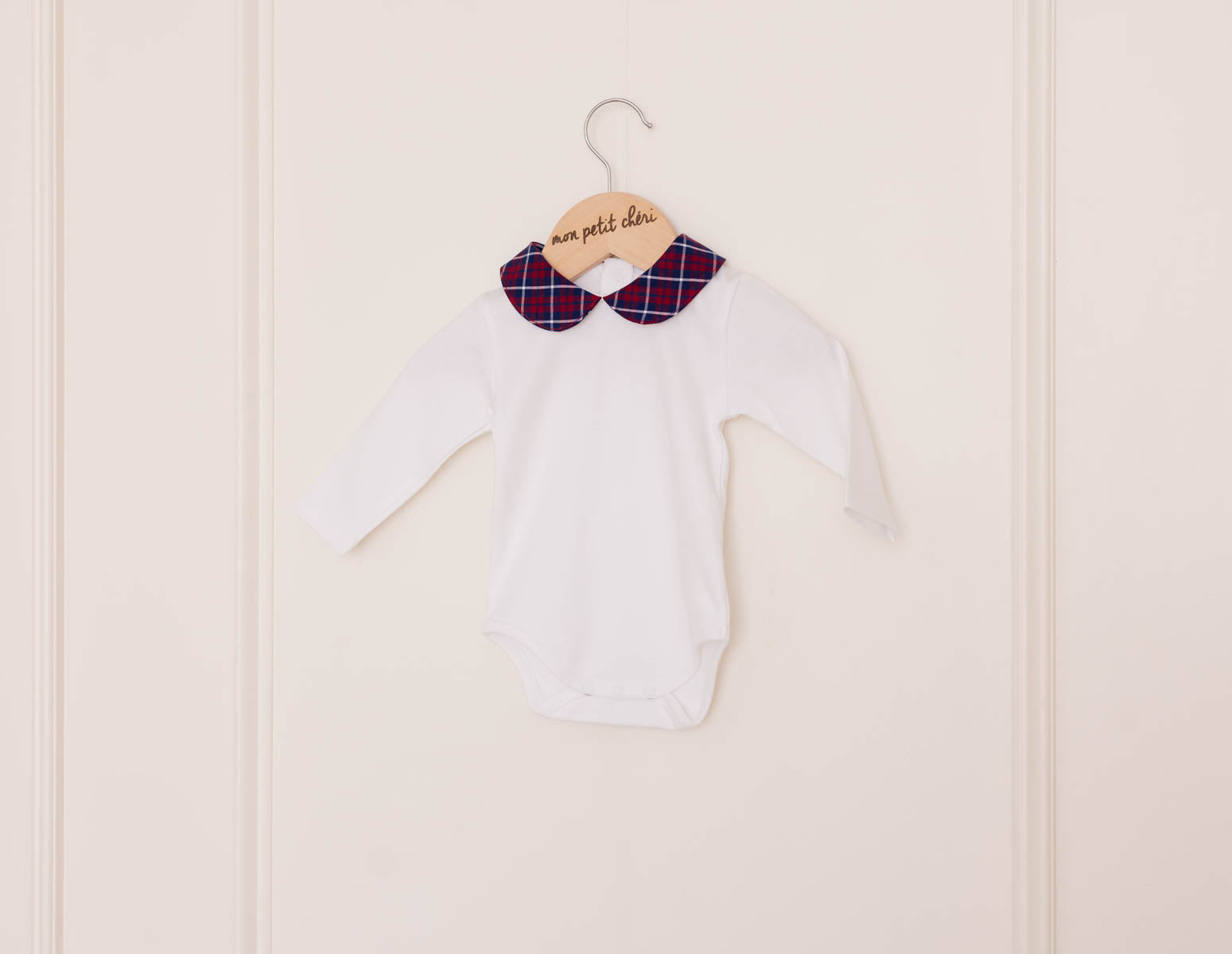 The Tartan Collar Onesie
