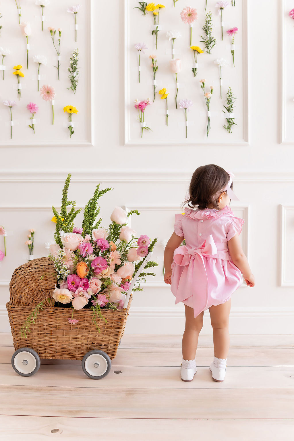 Juliette Hand-Smocked Romper