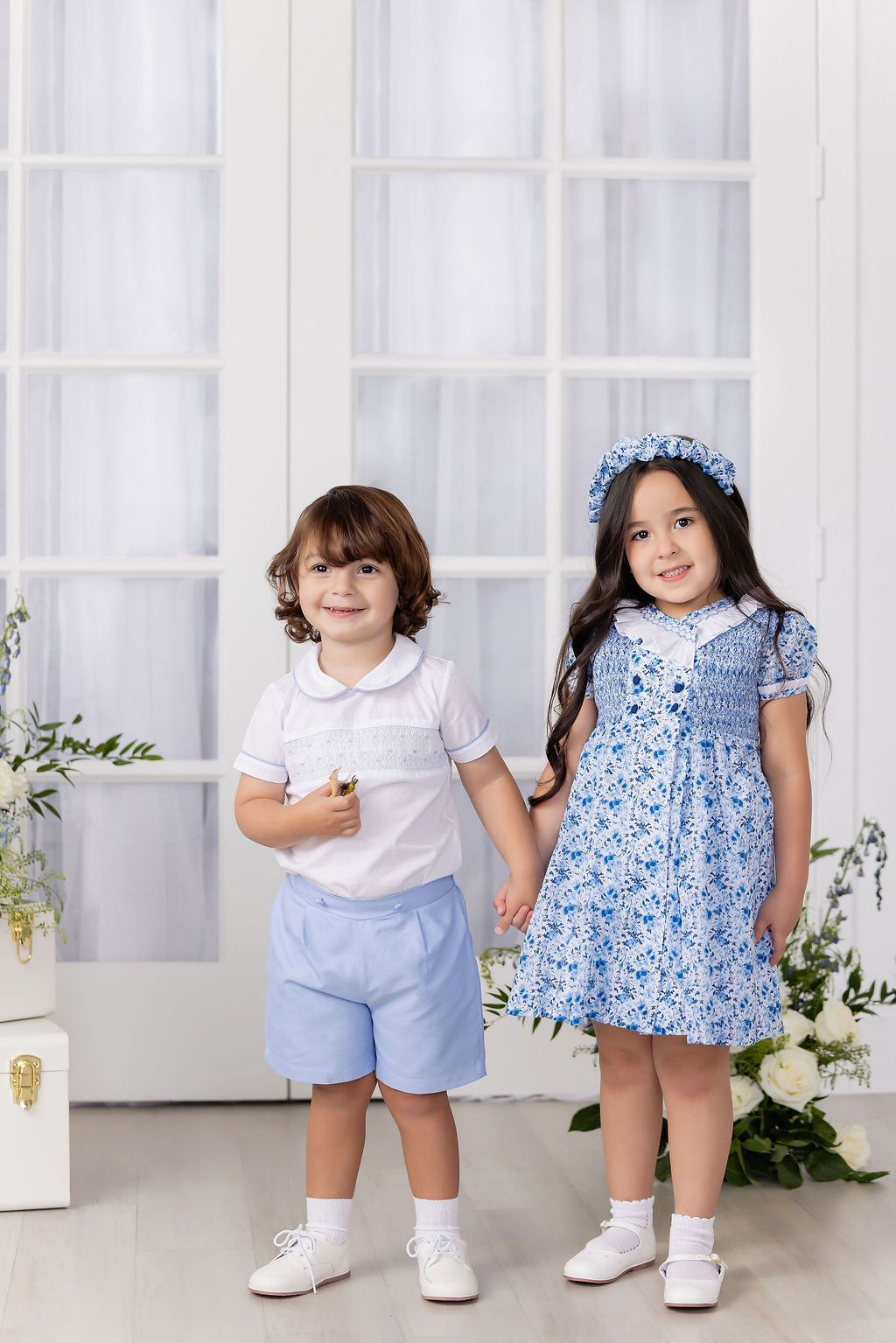 Camille Hand-Smocked Dress