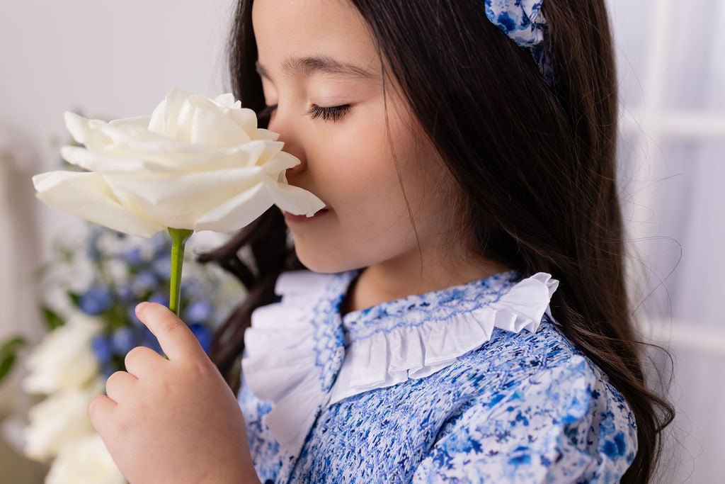 Camille Hand-Smocked Dress