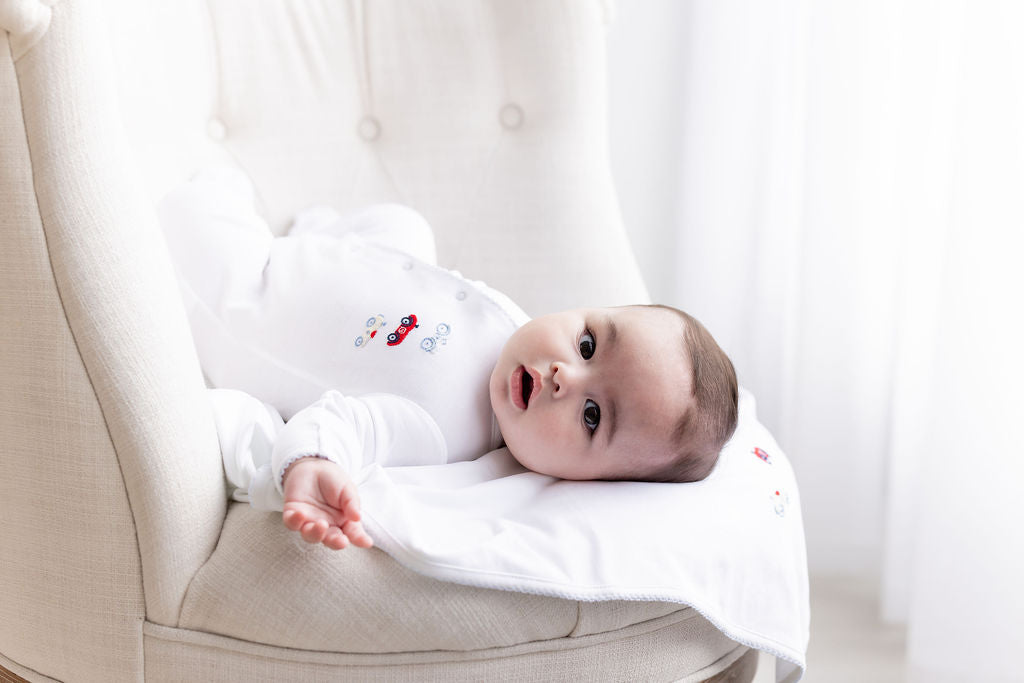 Louis Embroidered Blanket