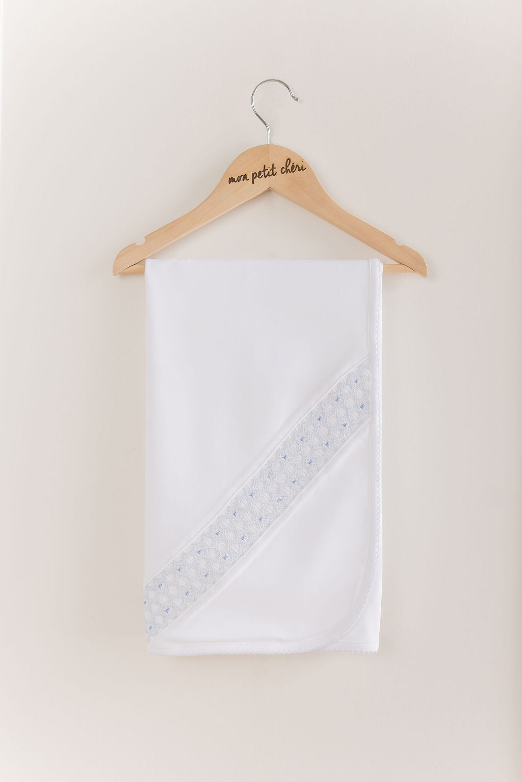 Gabriel Smocked Blanket