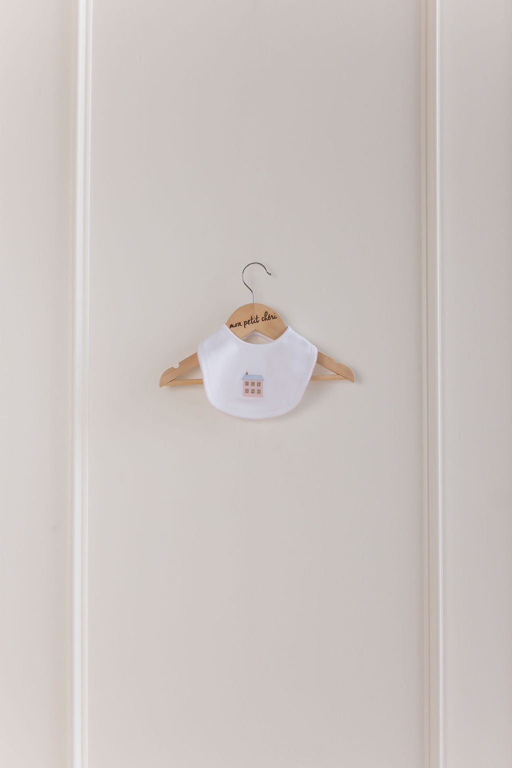 DollHouse embroidered Cotton Bib